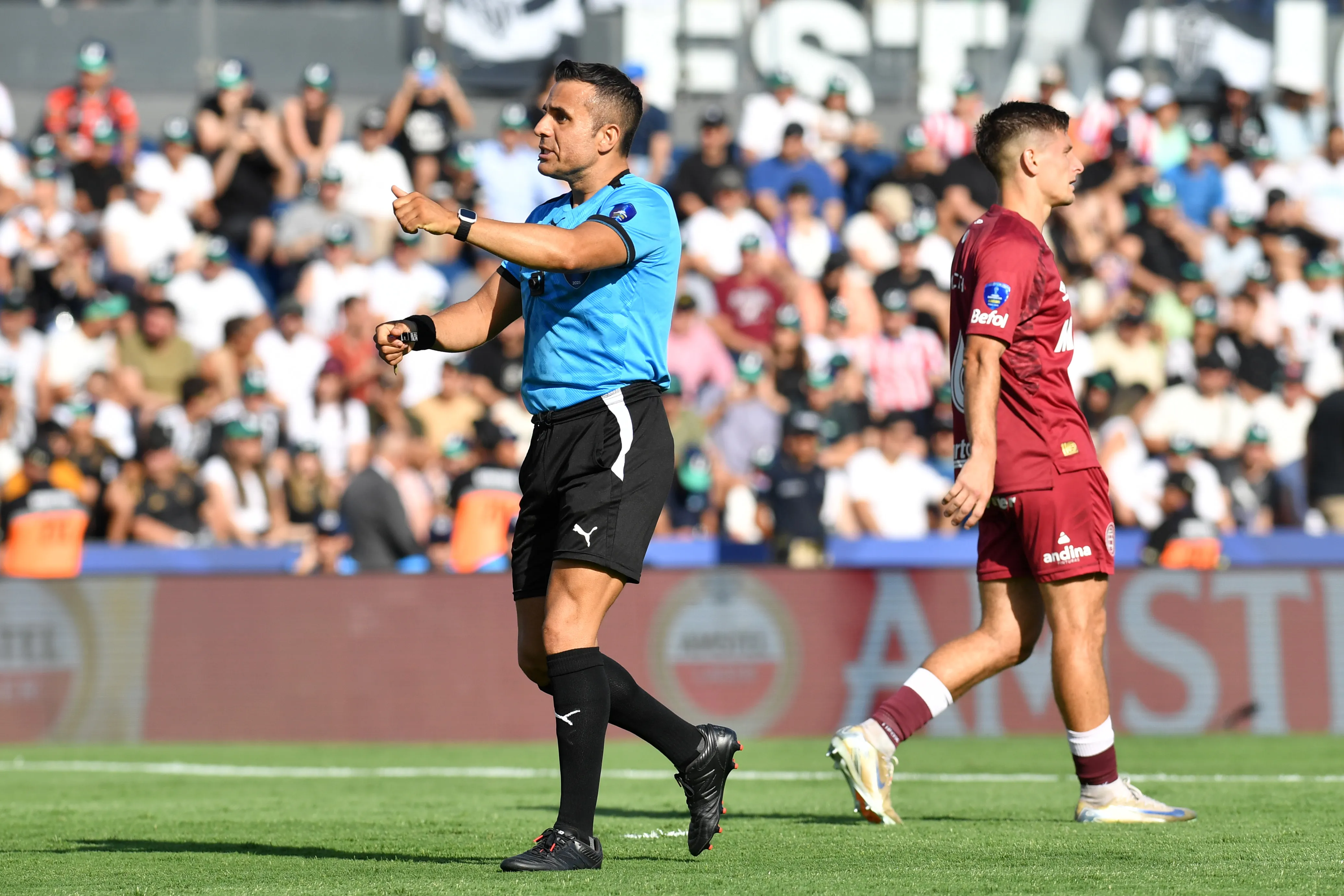 Piero Maza es el árbitro de la gran final de la Copa Sudamericana