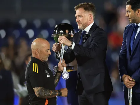 El feo desaire de Jorge Sampaoli tras perder la final de la Sudamericana