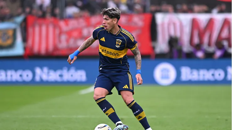 Carlos Palacios entre los valores más altos del fútbol argentino. (Foto: Rodrigo Valle/Getty Images)