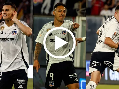 Goles de Cepeda, Correa y Méndez: Colo Colo anota un gol cada 8 minutos en el Monumental y golea a La Calera