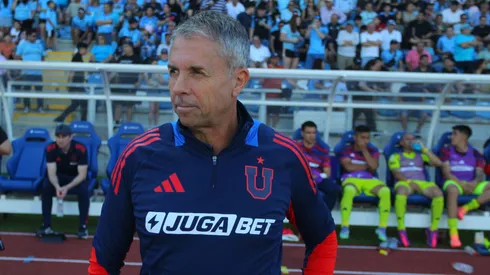 Gustavo Álvarez podría dejar la banca de Universidad de Chile y transformarse ahora en seleccionador (Foto: Photosport)