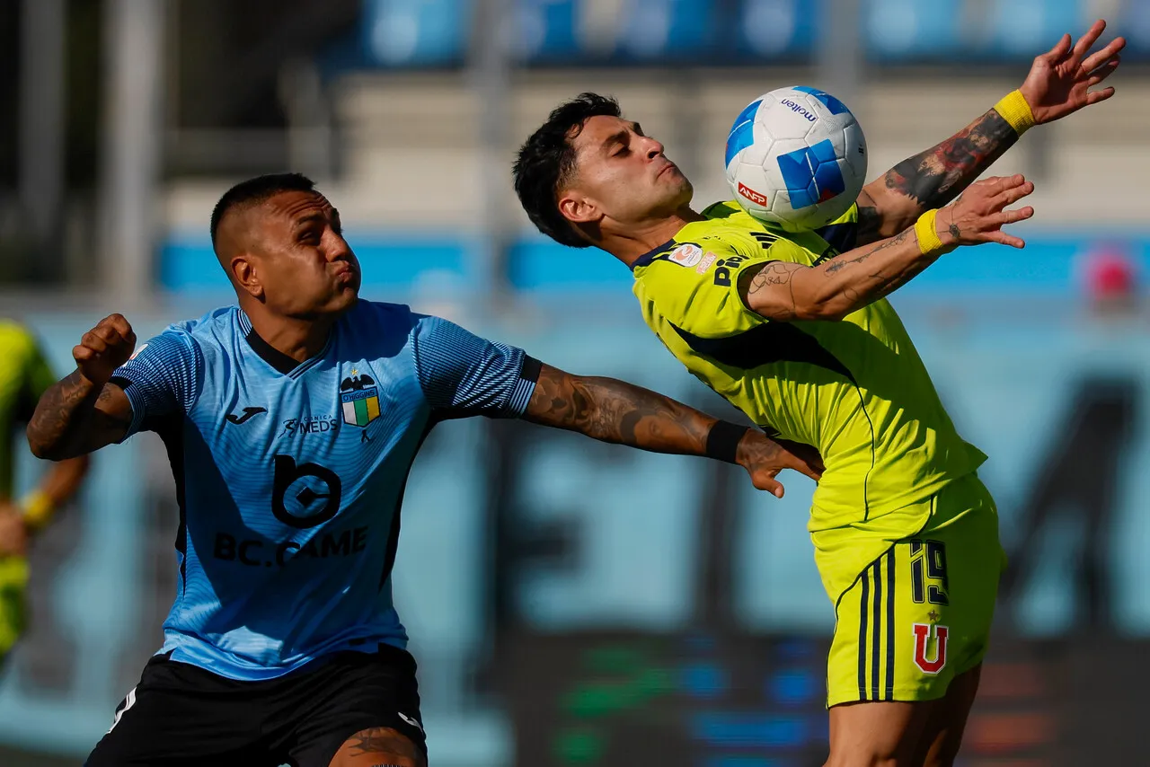 Leiva analizó la derrota ante la U | Foto: Photosport