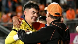 Hugo Araya se robó todas las miradas en el duelo ante Wanderers.