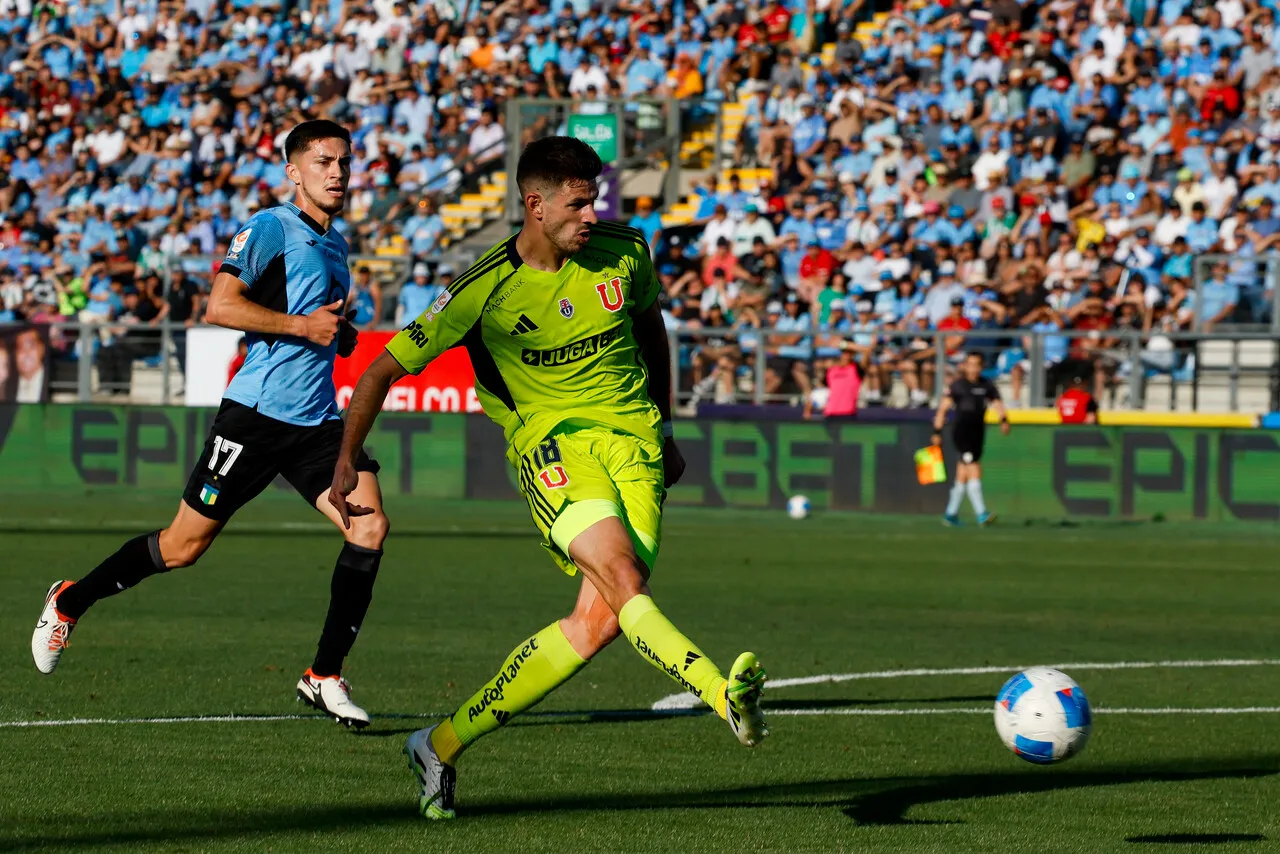 Di Yorio contento por el triunfo azul | Foto: Photosport