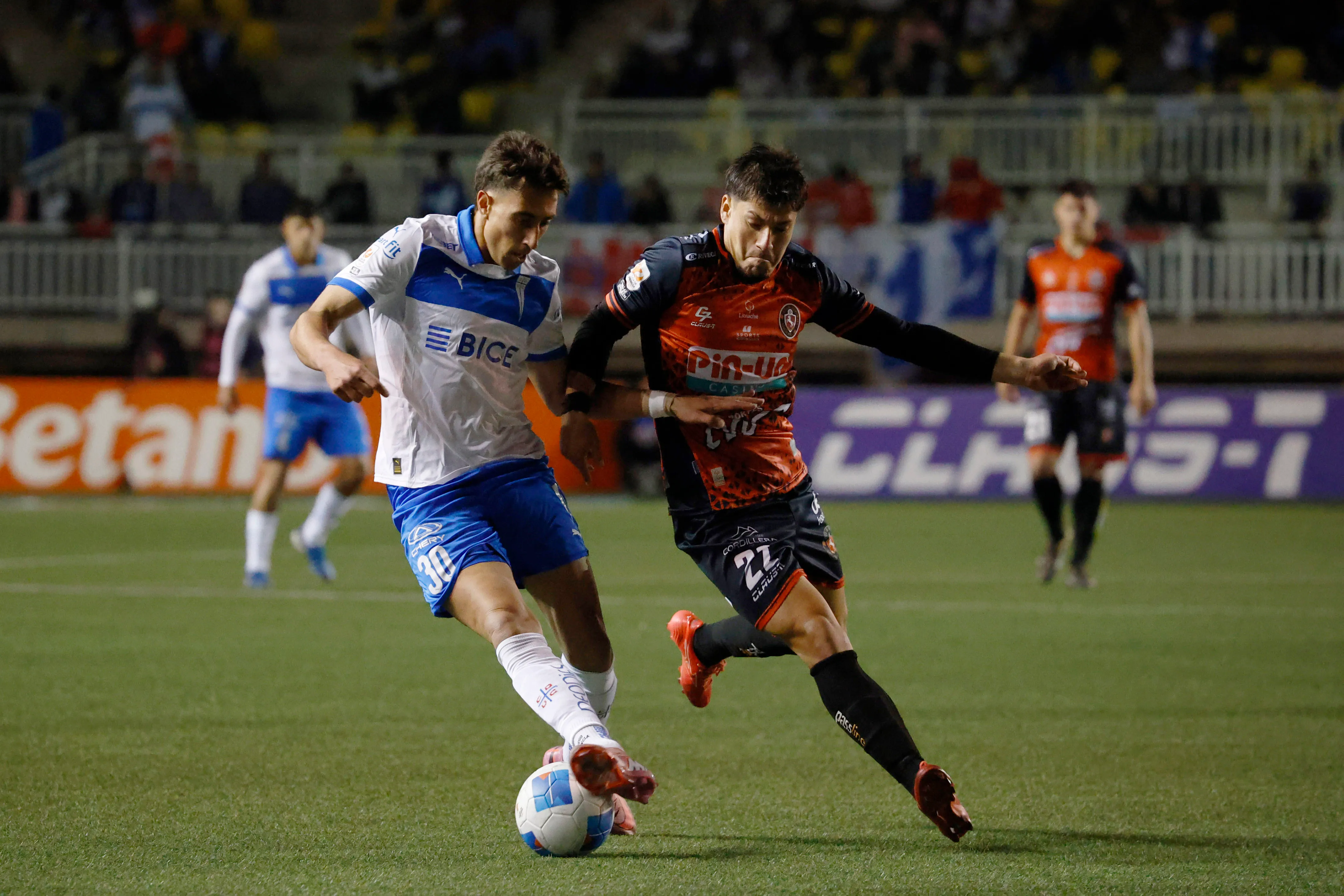 Diego Valencia ha convertido 4 goles en su retorno a la UC | FOTO: Raul Zamora/Photosport