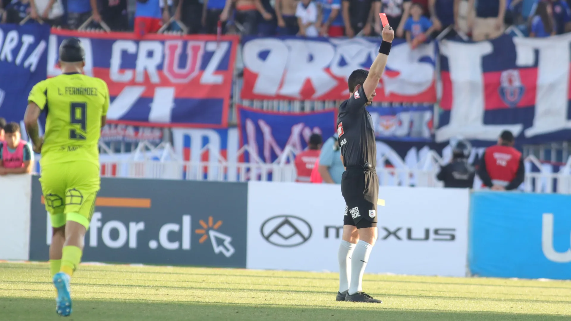 El referente de Universidad de Chile se quejó del arbitraje en la Liga de Primera 2025. (Imagen: Photosport)