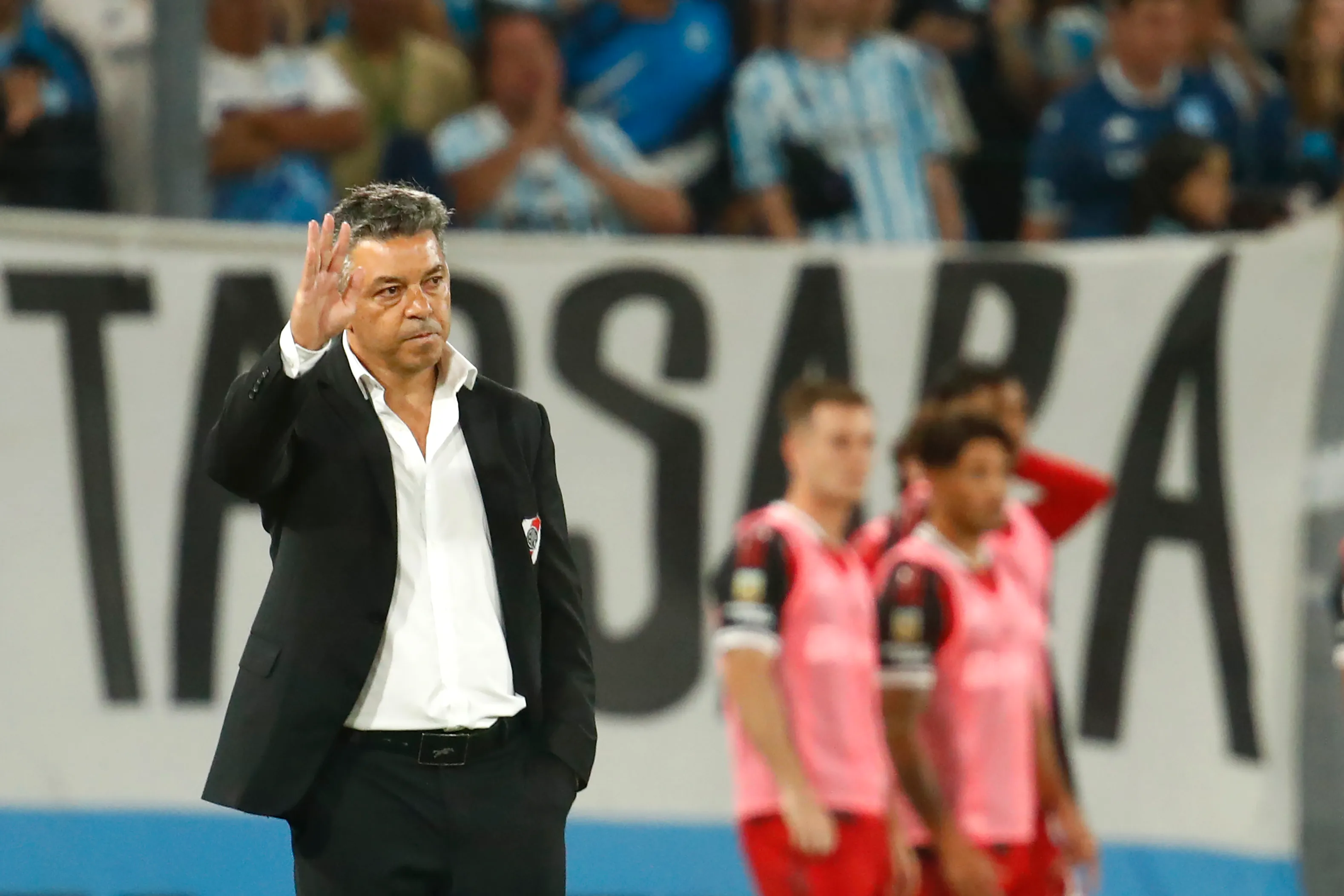 Marcelo Gallardo tiene a seis cortados en River Plate para el 2026. (Foto: Marcos Brindicci/Getty Images)