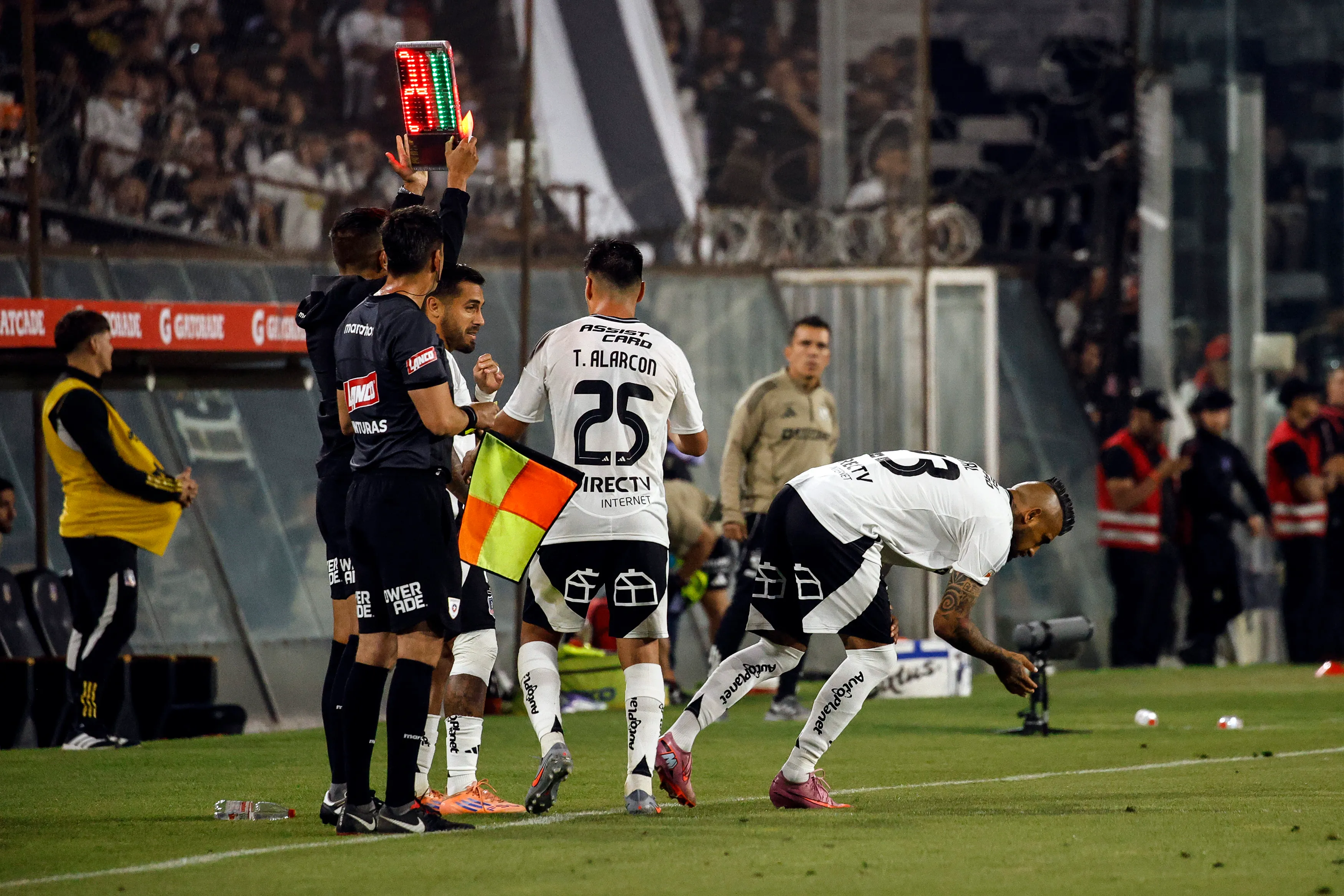 Arturo Vidal ingresó a los 65 minutos en la goleada de Colo Colo sobre Unión La Calera. (Foto: Diego Martin/Photosport)