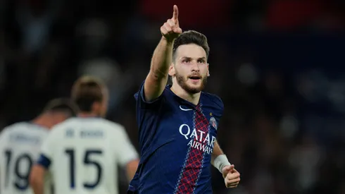 Kvicha Kvaratskhelia suma dos goles en tres partidos en la actual edición de la Champions League.