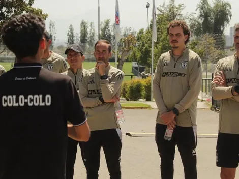 ¿Cómo encontró al plantel? Esto dijo el nuevo PF de Colo Colo