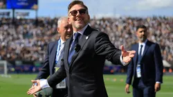 Alejandro Domínguez en plena final de la Copa Libertadores.