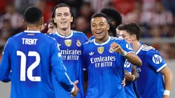 Cuatro goles de Mbappé salvan al Real Madrid en Champions League.