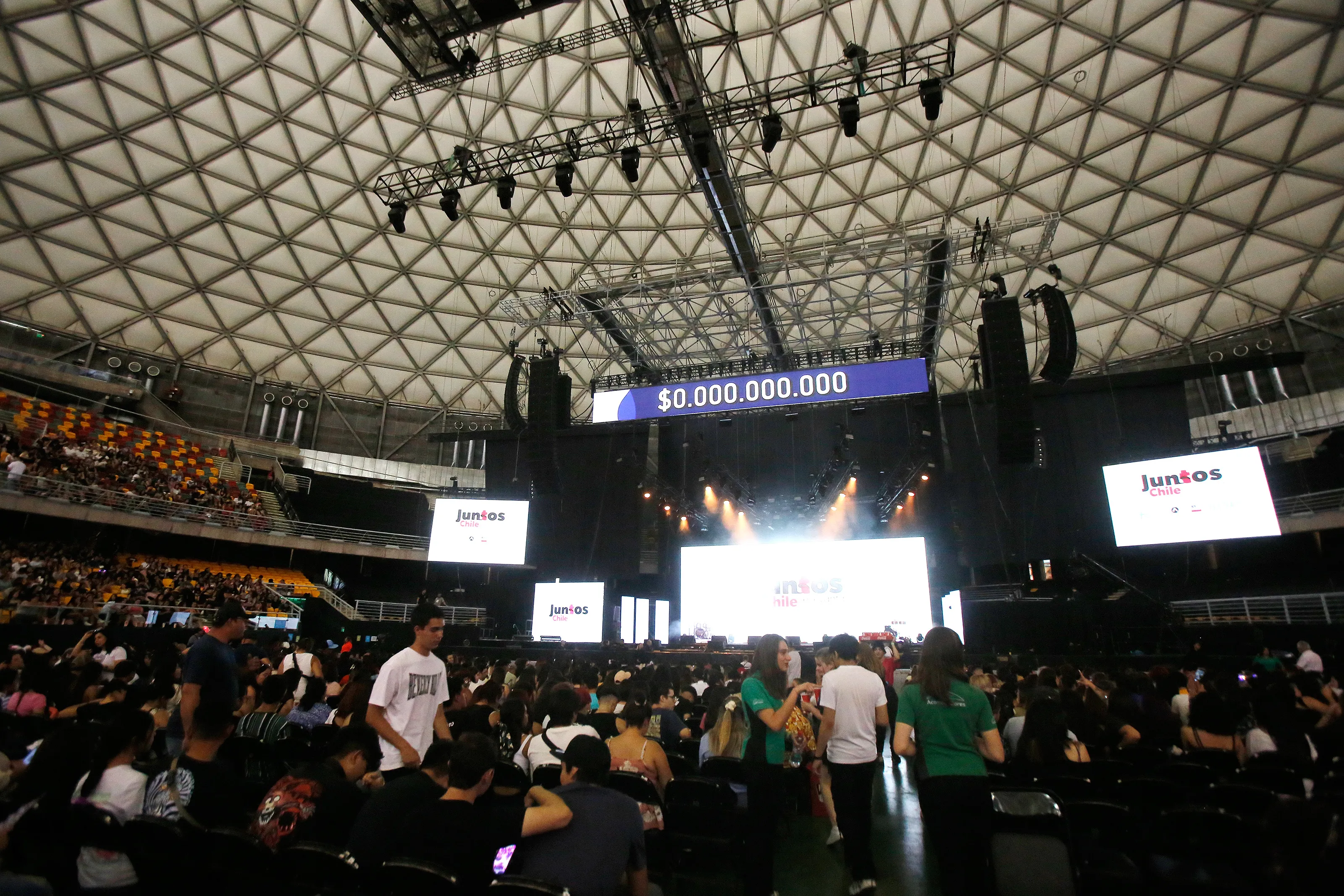 En Colo Colo sueñan con un recinto multiuso como el Movistar Arena. (Foto: Jonnathan Oyarzún/Aton Chile)