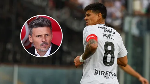 Fernando Ortiz tomó una decisión con Esteban Pavez en Colo Colo. (Foto: Photosport)