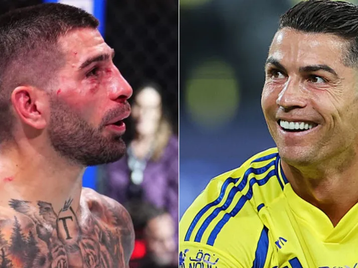 CR7 une fuerzas con el campeón de UFC Ilia Topuria: este será el nuevo rol del 'Bicho' en las MMA