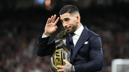 Ilia Topuria realizó un importante anuncio que dejó a todos boquiabiertos (Photo by Angel Martinez/Getty Images)