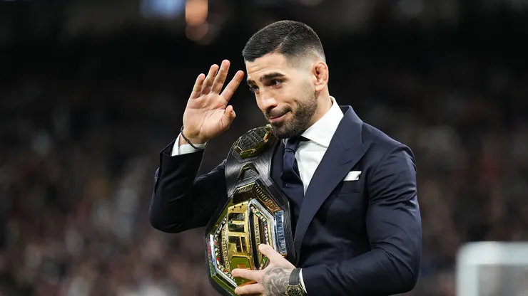 Ilia Topuria realizó un importante anuncio que dejó a todos boquiabiertos (Photo by Angel Martinez/Getty Images)