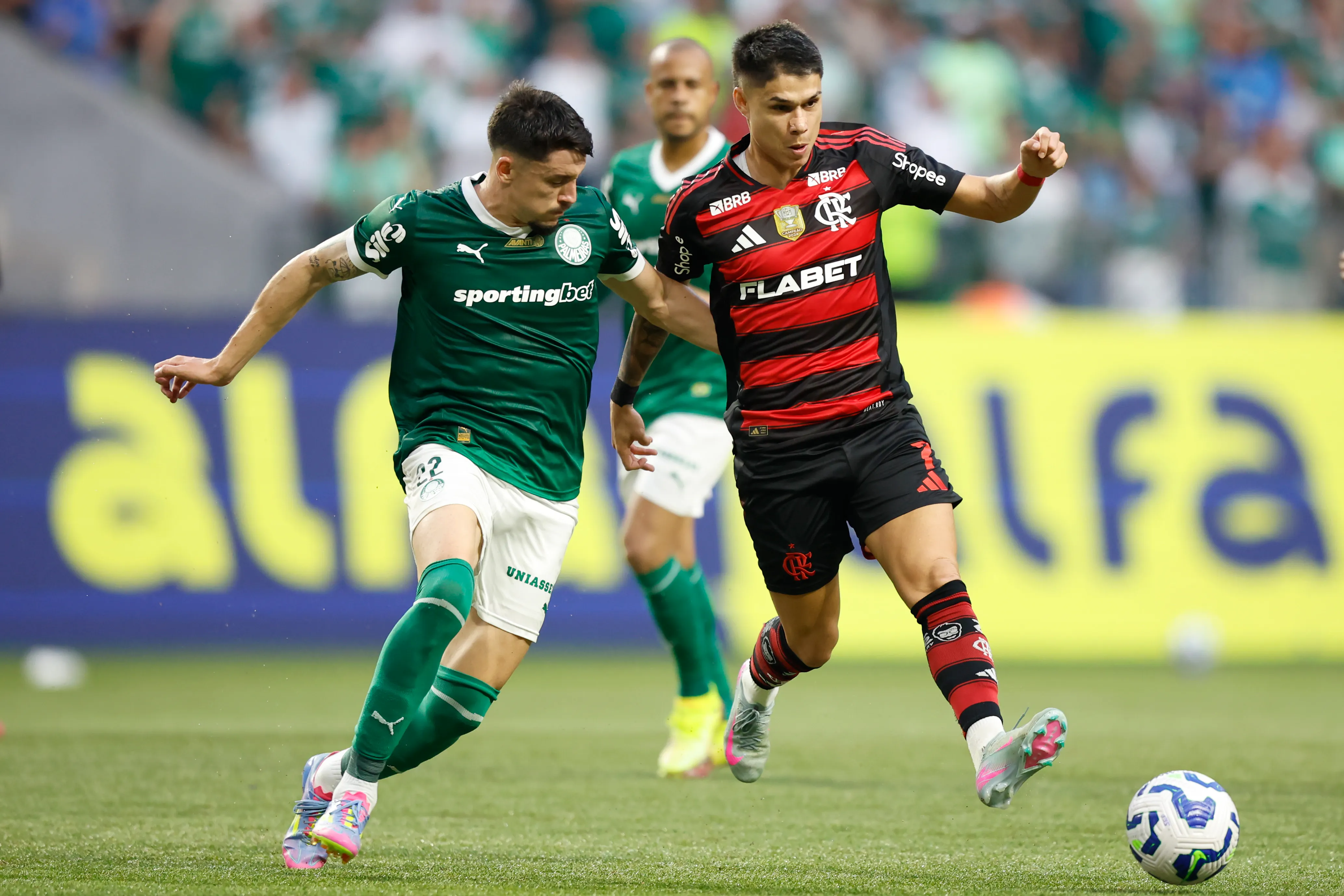 Palmeiras y Flamengo animarán la gran final de la Copa Libertadores 2025 en el Estadio Monumental de Perú. (Photo by Miguel Schincariol/Getty Images)