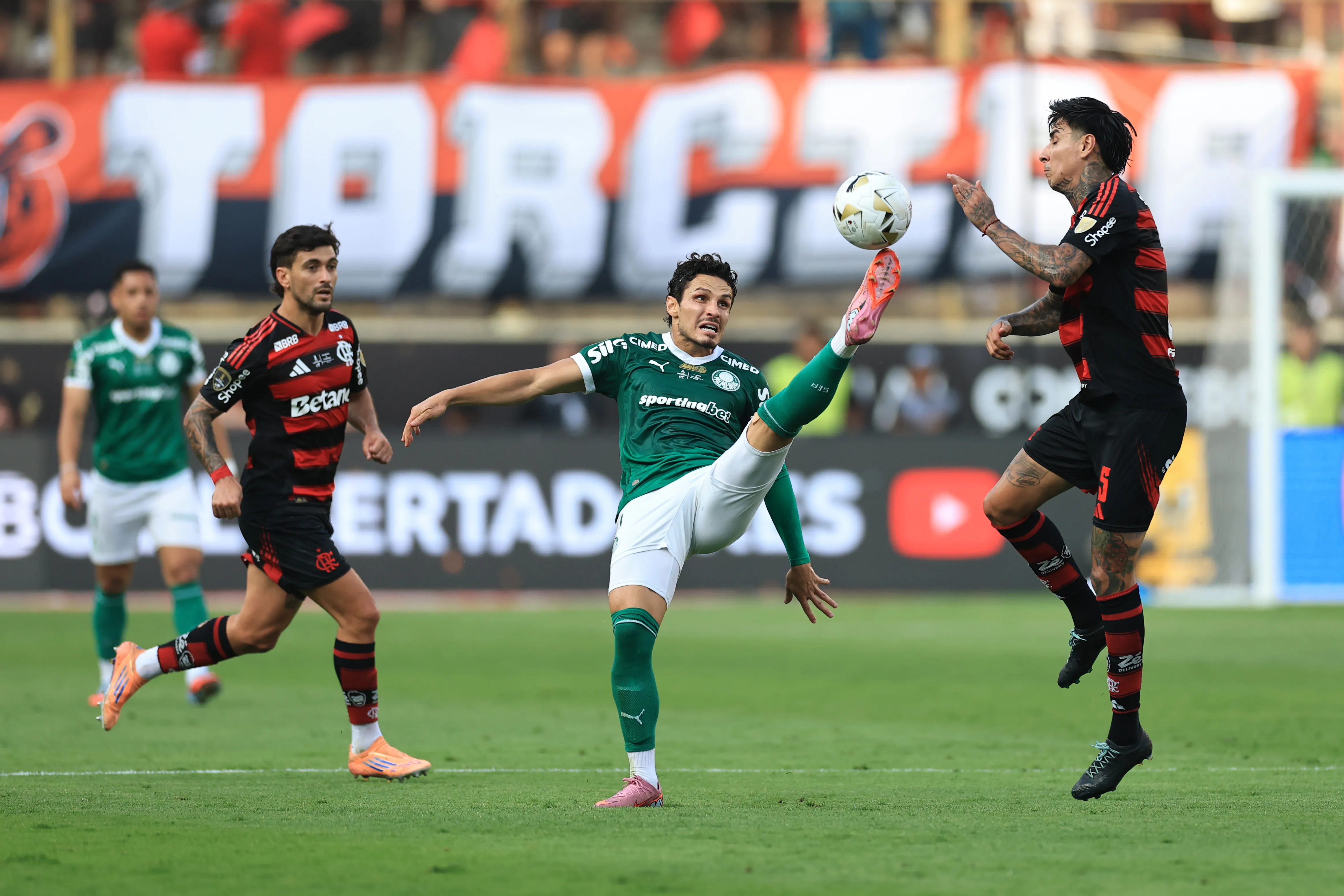 Flamengo se consagra campeón de Copa Libertadores con Flamengo. (Photo by Buda Mendes/Getty Images)