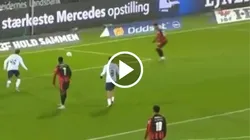 Así fue el gol de Darío Osorio para el FC Midtjylland.