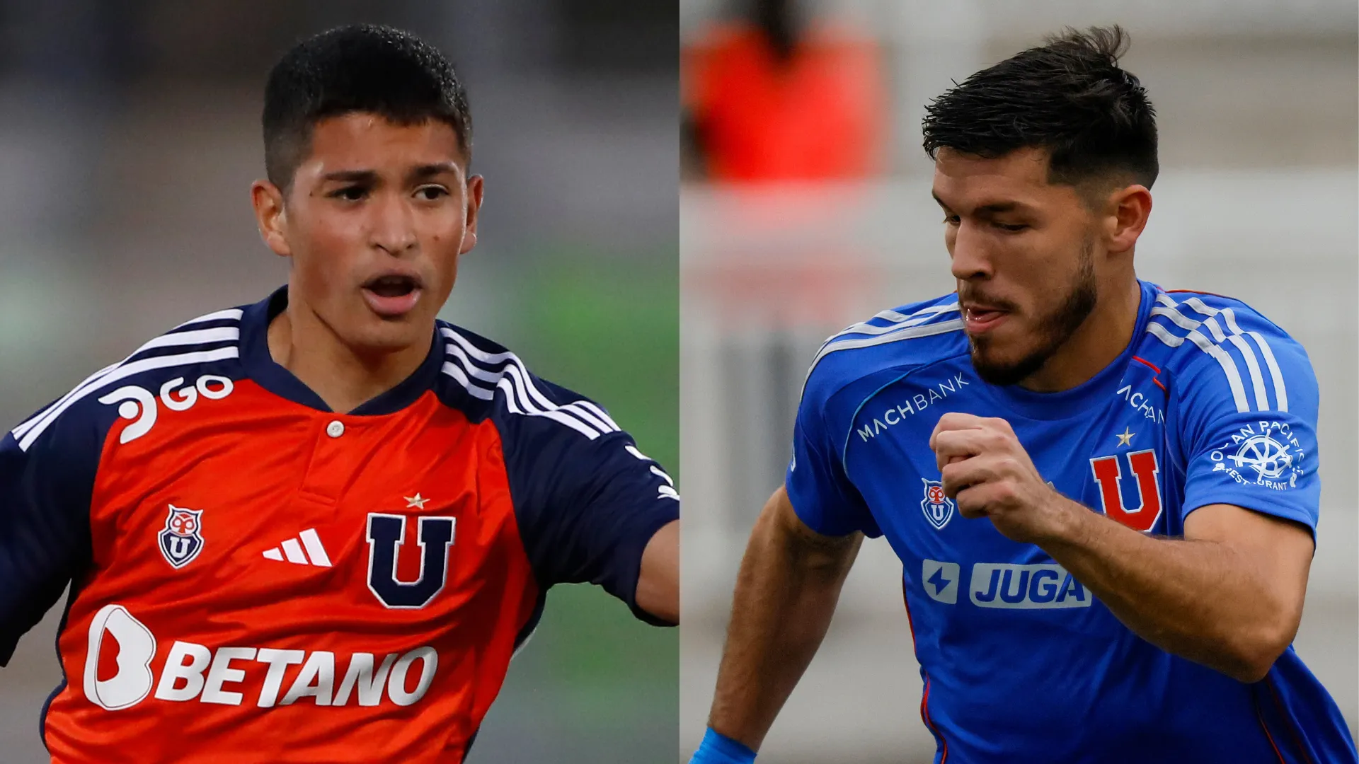 Renato Huerta y Bianneider Tamayo descendieron: deben volver a Universidad de Chile. (Imágenes: Photosport)