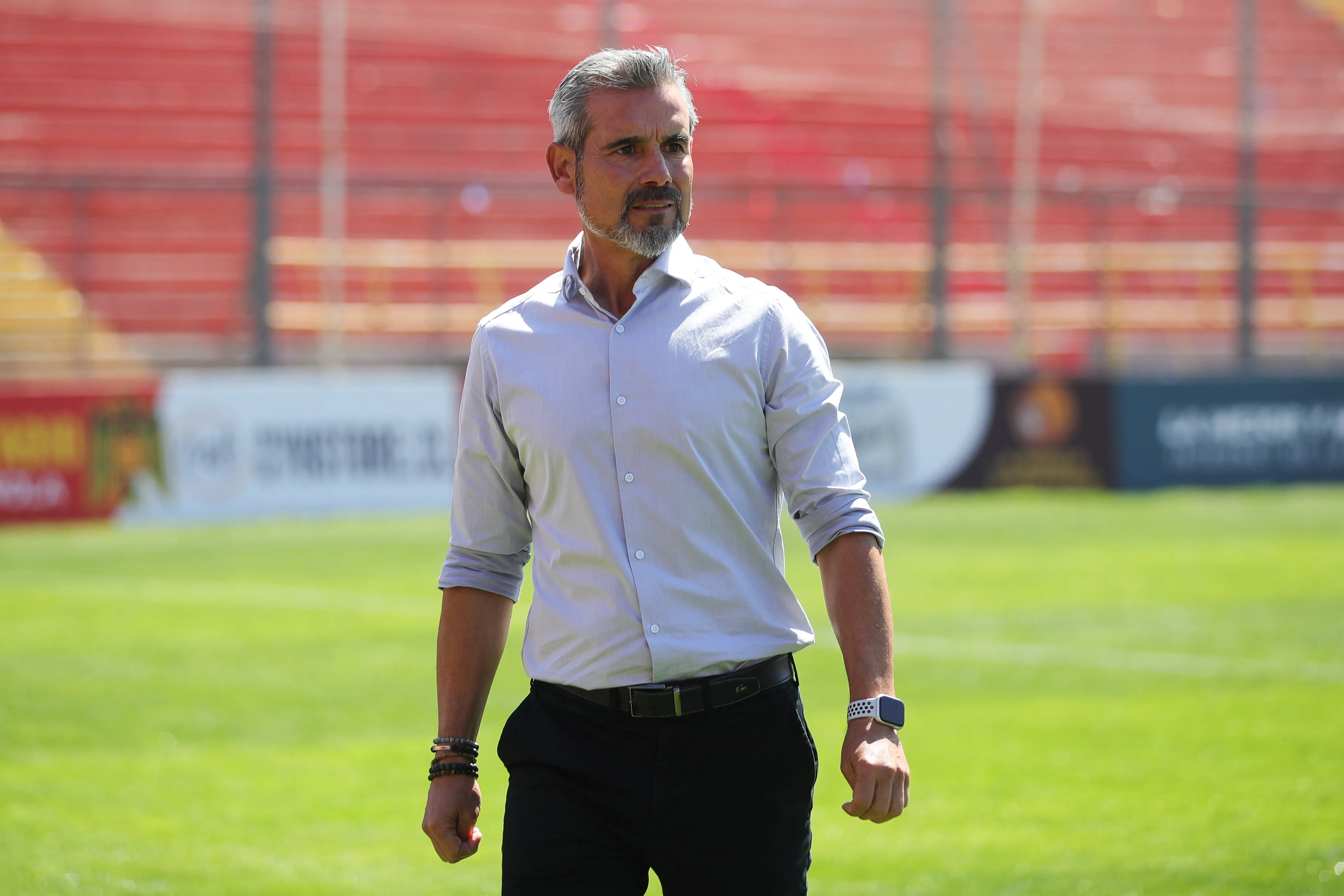 Miguel Ramírez no pudo cambiar el destino de Unión Española. (Foto: Felipe Zanca/Photosport)