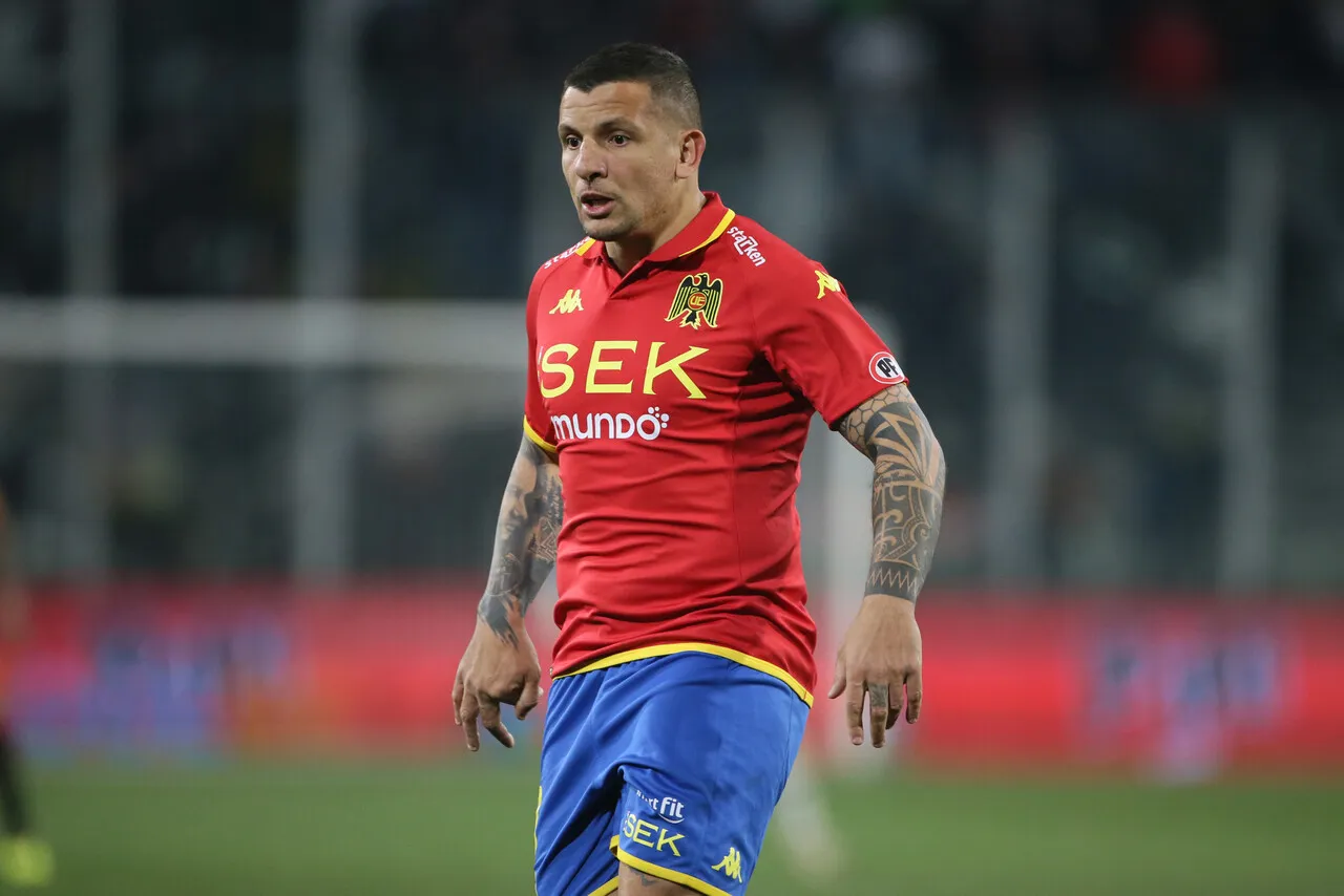 Emiliano Vecchio tuvo dos pasos por Unión Española: 2012 y 2024 (Photosport).