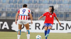 La Roja femenina se impuso ante Paraguay en El Teniente de Rancagua (Foto: Photosport)