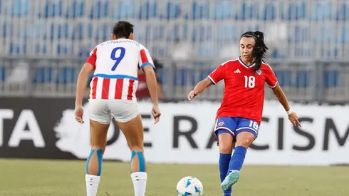 La Roja femenina se impuso ante Paraguay en El Teniente de Rancagua (Foto: Photosport)
