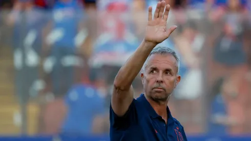 El entrenador volvió a referirse a su situación en el club.