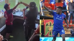 Un registro desde la caseta del Santa Laura se robó todas las miradas.