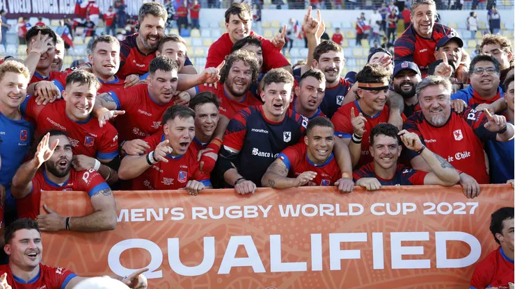 Chile quedó en el Grupo A del Mundial de Rugby del 2027. (Foto: Raúl Zamora/Photosport)