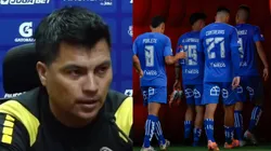Los agradecimientos del Chino González a algunos jugadores azules.