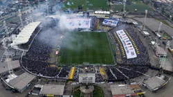 La IA creó una espectacular imagen del Estadio Monumental para el año 2050.