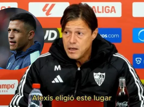Matías Almeyda le dedica estas fuertes palabras a Alexis Sánchez en Sevilla: "Abuelito…"