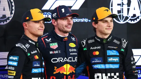 Lando Norris, Max Verstappen y Oscar Piastri definen al nuevo campeón de la Fórmula 1. (Foto: Mark Thompson/Getty Images)