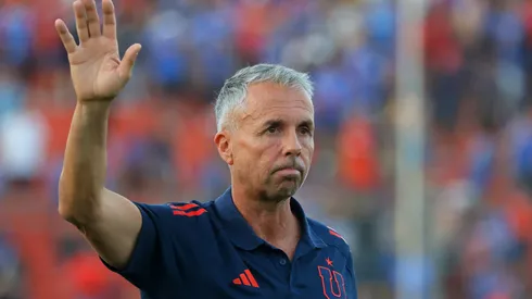 Gustavo Álvarez instaló la incertidumbre sobre su futuro en Universidad de Chile. (Foto: Jonnathan Oyarzún/Photosport)