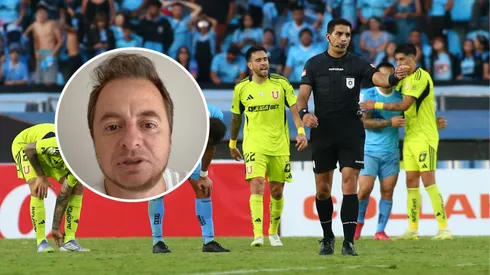 Jorge 'Coke' Hevia se lanzó contra el arbitraje chileno y Gustavo Álvarez. (Foto: Photosport)