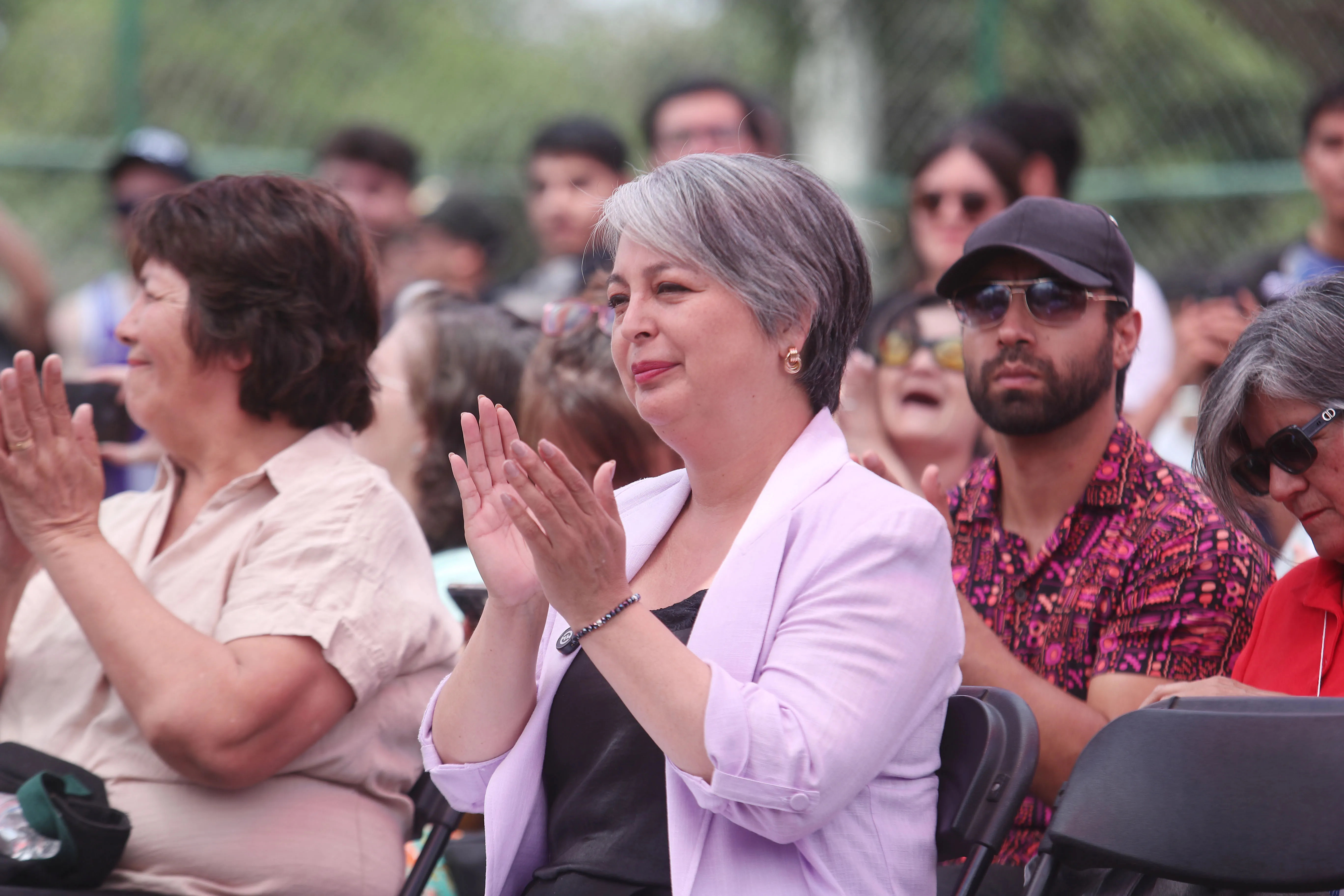 Jeannette Jara sigue enfocada en la campaña presidencial | FOTO: Carlos Santibanez/Aton Chile