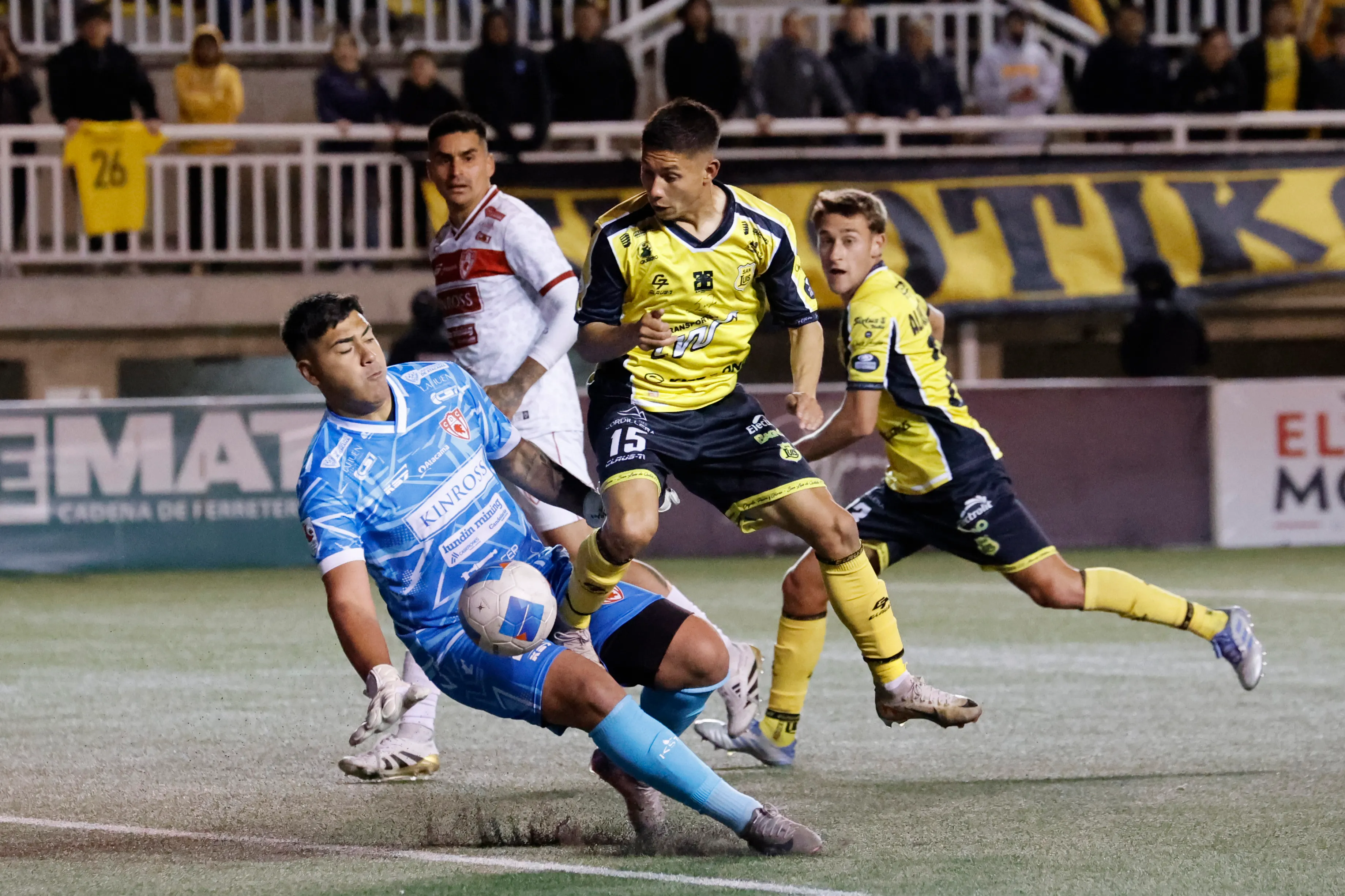 El portero tuvo 12 vallas invictas en 24 partidos con el León de Atacama | FOTO: Raul Zamora/Photosport