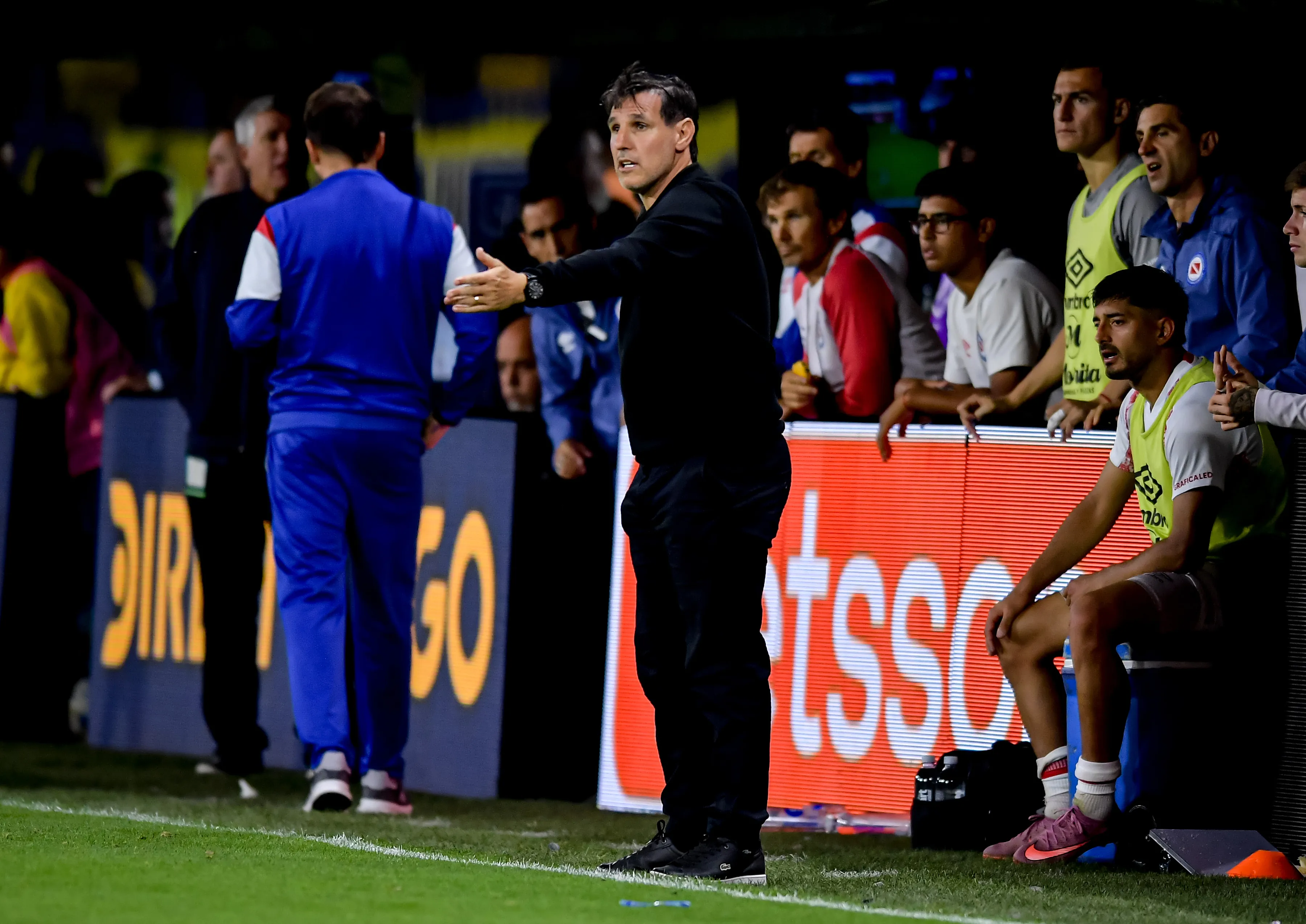 El entrenador Nicolás Diez gustaba mucho a los hinchas de la U | FOTO: Marcelo Endelli/Getty Images