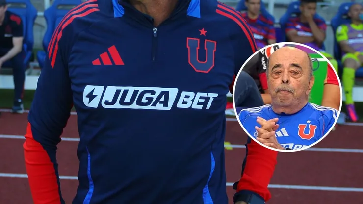 Tito Awad se la juega por el futuro entrenador de Universidad de Chile. (Foto: Photosport)