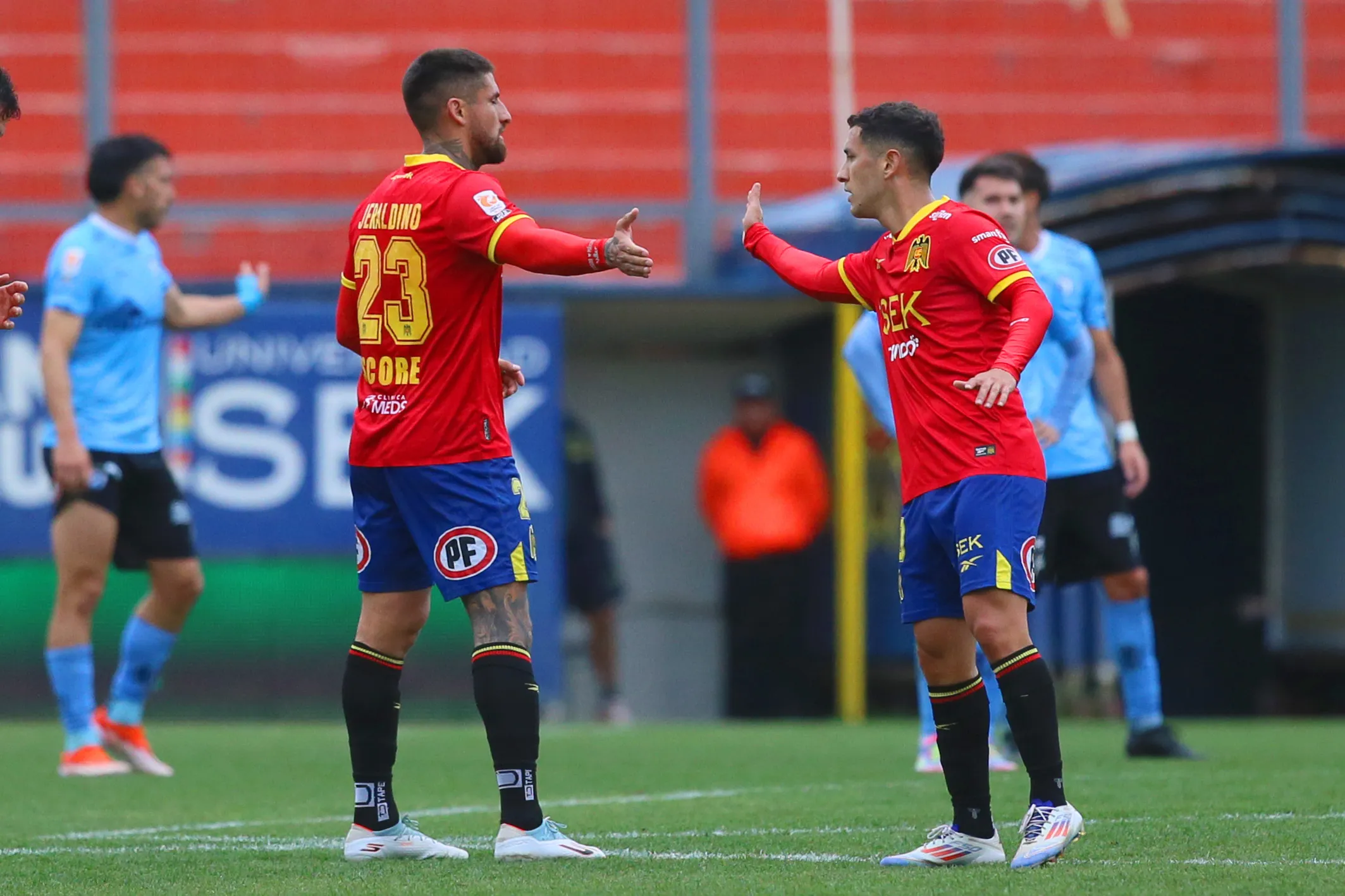 Unión Española fue el peor equipo de la Liga de Primera 2025 con 21 puntos. (Foto: Dragomir Yankovic/Photosport)