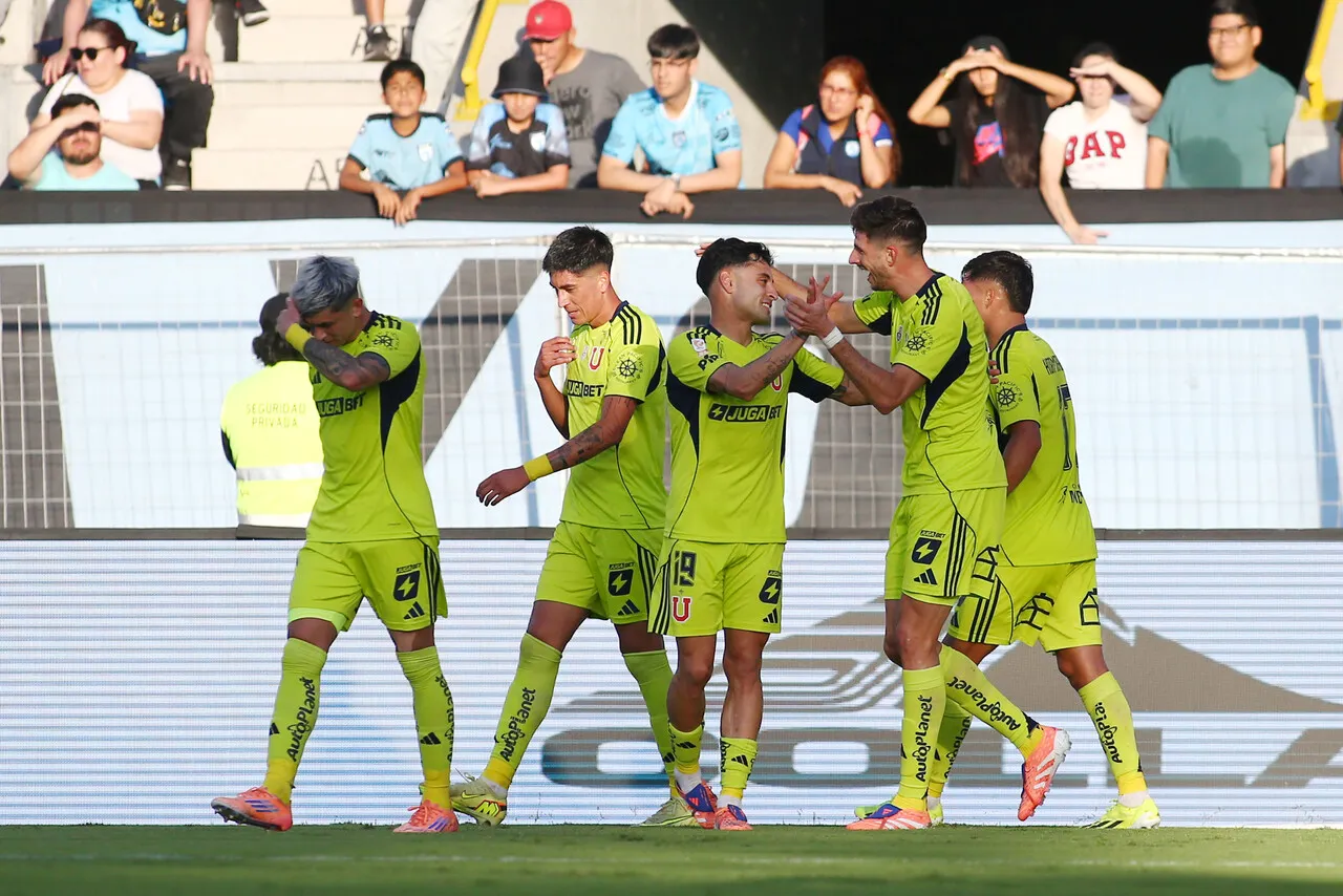 La U salió victorioso ante Iquique | Foto: Photosport