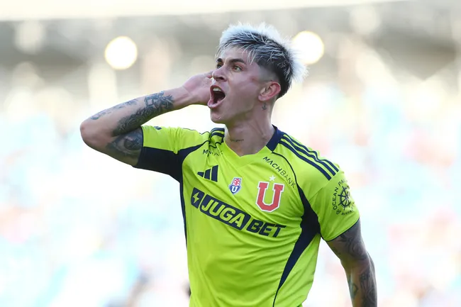 Guerrero y su mensaje en la U | Foto: Photosport