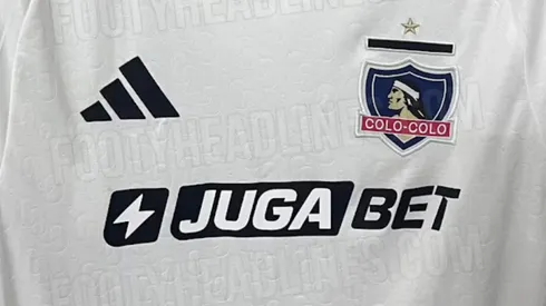 Se filtró la nueva camiseta de Colo Colo para el 2026. (Foto: Footy Headlines)