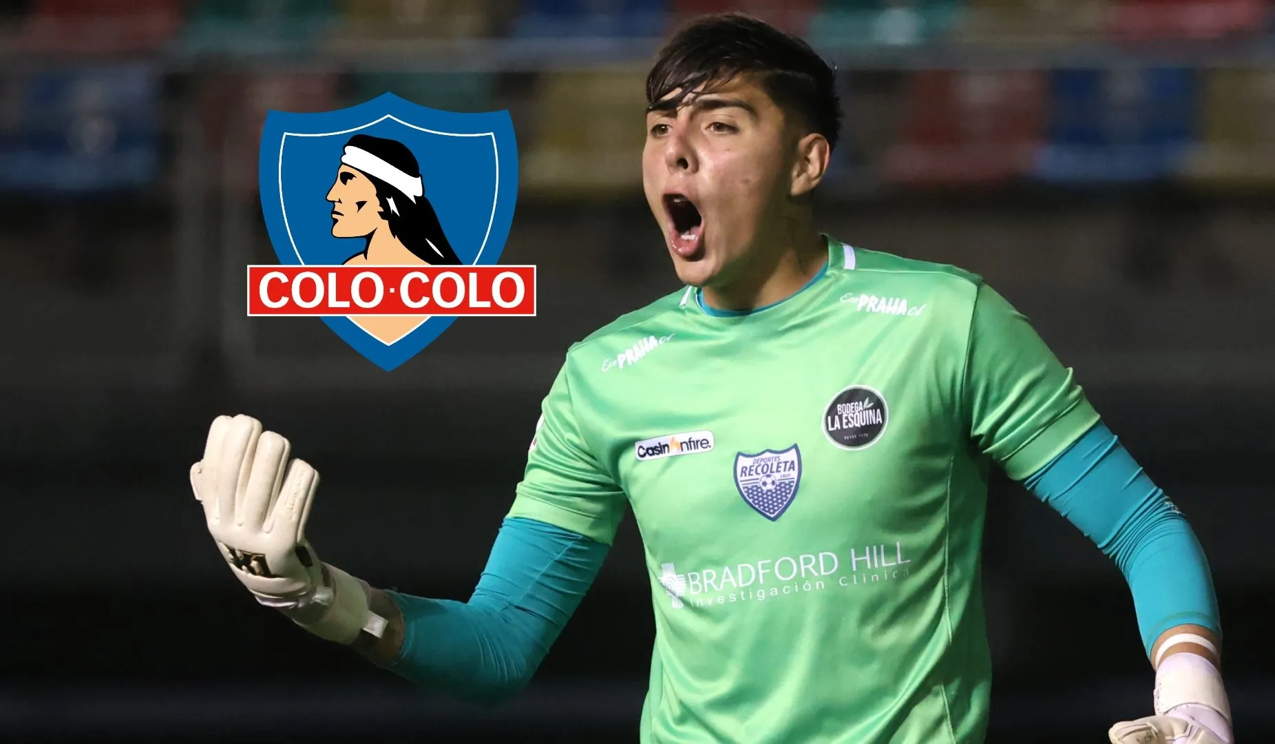 Jaime Vargas es uno de los grandes proyectos de Recoleta y la Primera B y podría ser el nuevo arquero albo (Foto: Photosport)