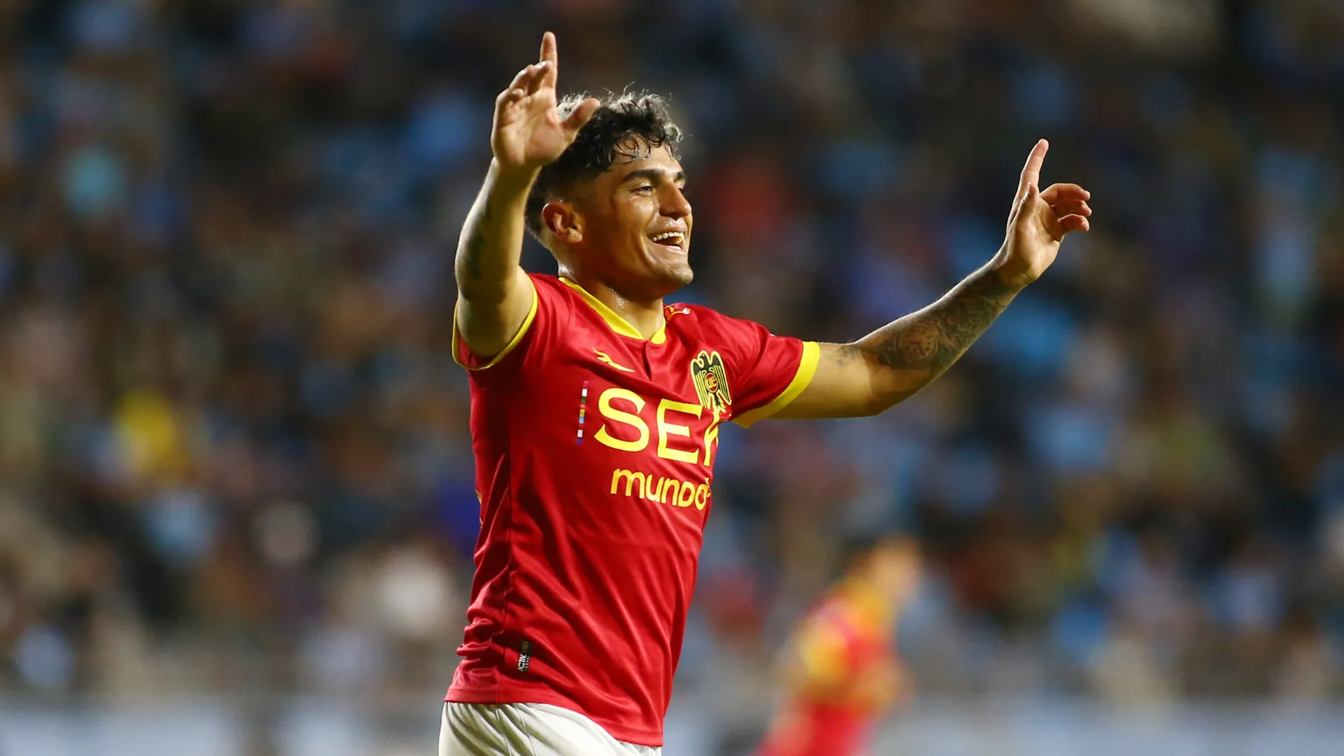 Ariel Uribe estuvo en la mira de Universidad de Chile. Ahora, Unión Española quiere venderlo. (Imagen: Photosport)