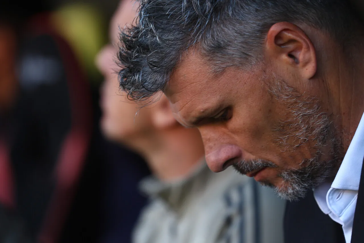 Vidal criticó a Ortiz, quien fue confirmado en la banca de Colo Colo (Photosport).