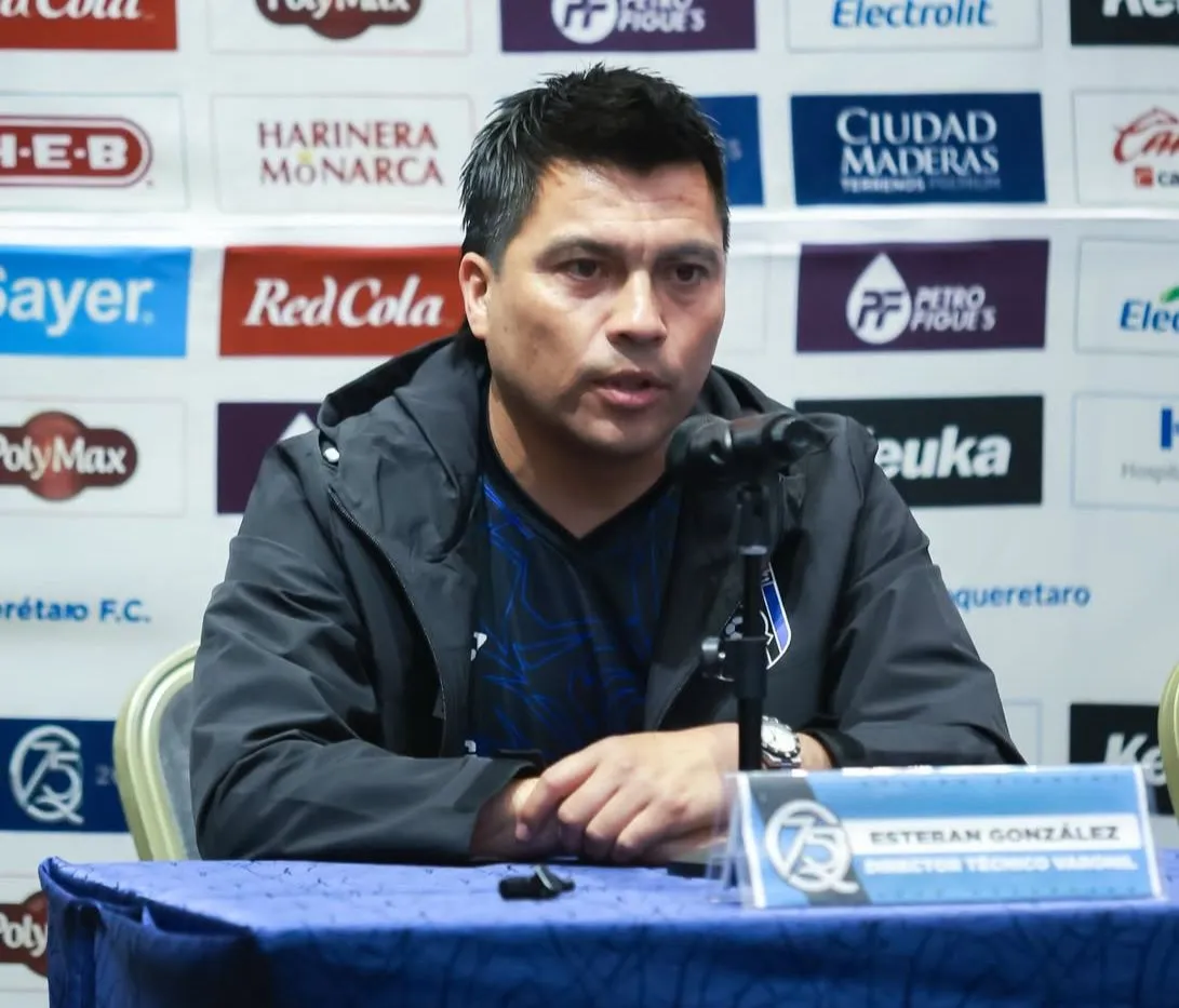Esteban González fue presentado como nuevo DT del Querétaro. (Foto: @clubqueretaro)